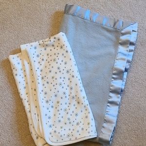 Set of 2 receiving blankets